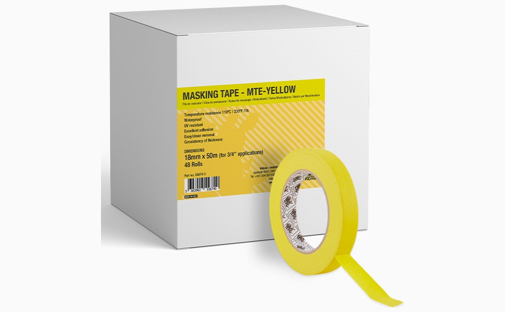 Roll of Adhesive Tape - MTE Yellow